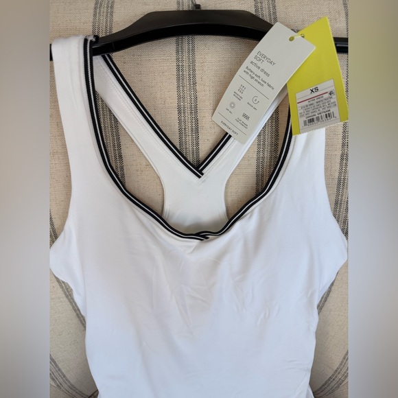 Buttery Soft White Active Dress - Picture 3 of 5